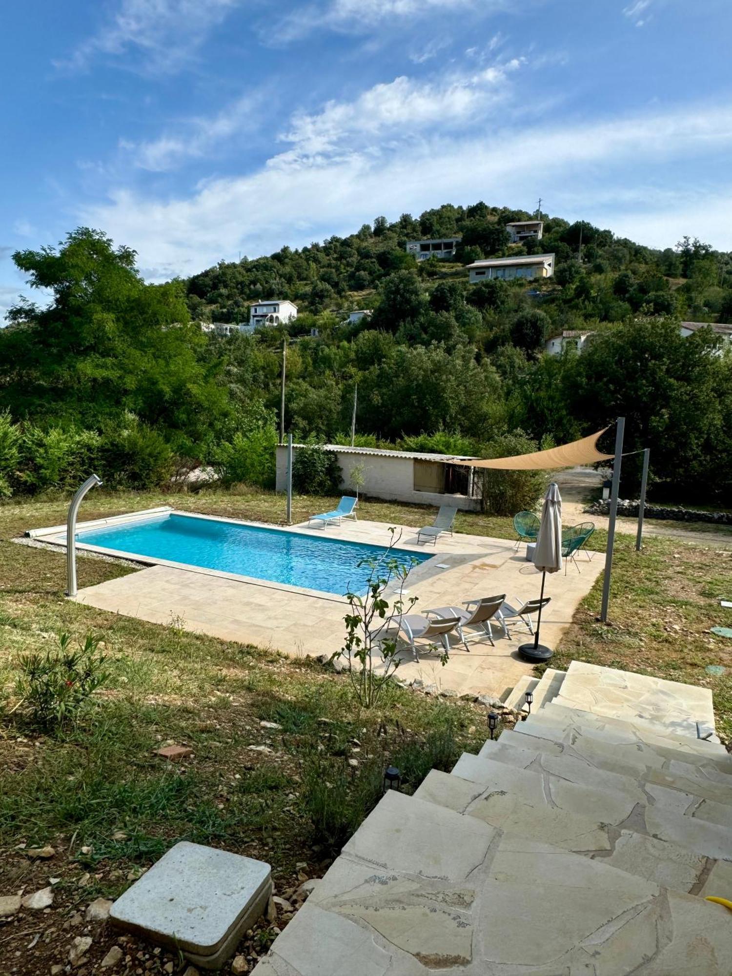 Villa Schoene Im Herzen Der Ardeche Mit Privatem Pool Sampzon